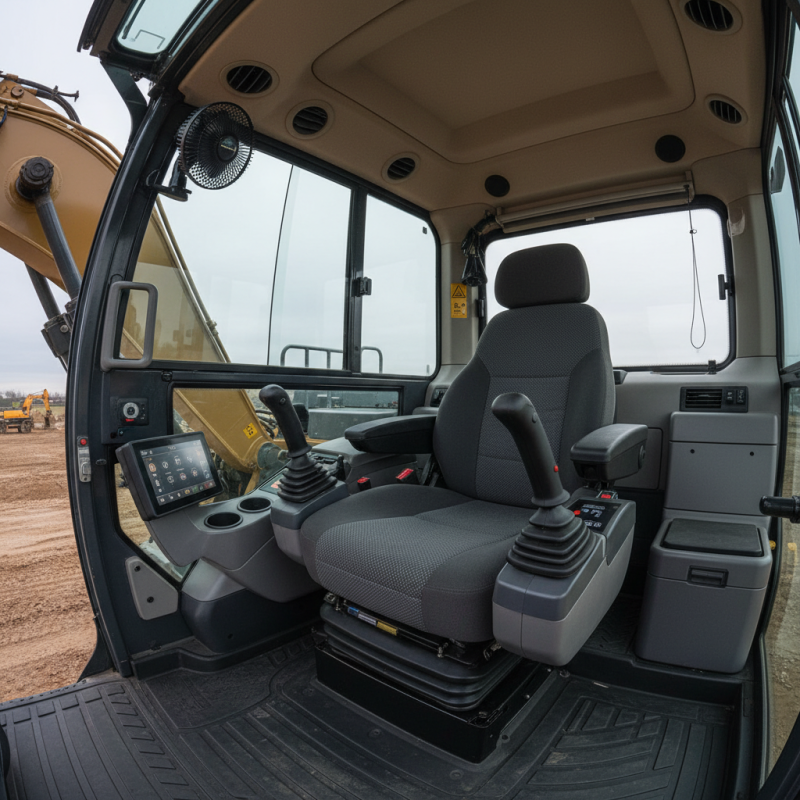 What are the Best Excavator Interior Accessories for Comfort?