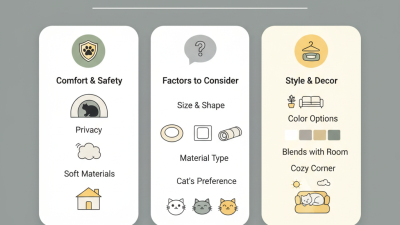 Как выбрать закрытые лежаки для кошек?