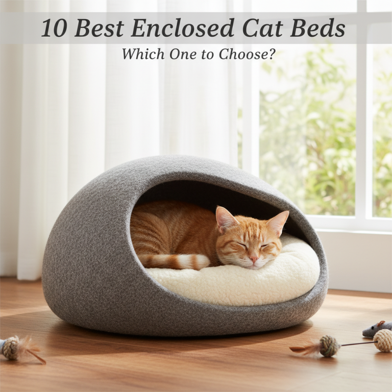10 лучших закрытых лежаков для кошек, что выбрать?