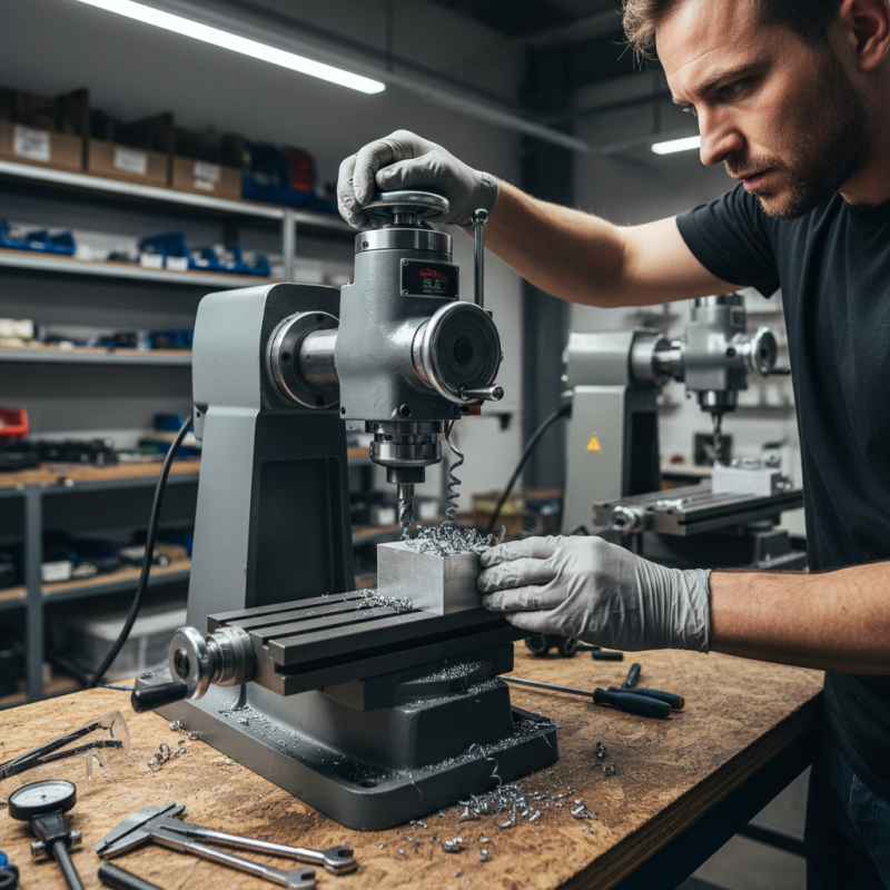 How to Use a Bench Top Milling Machine Effectively?