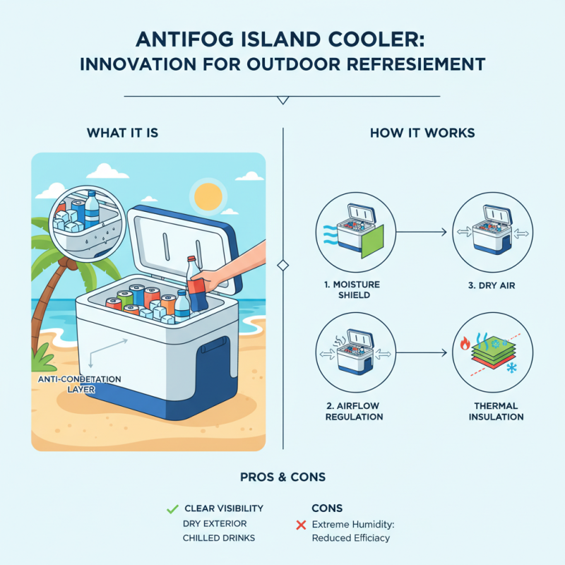 What is an Antifog Island Cooler and How Does It Work?