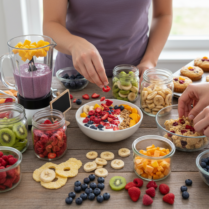 How to Use Freeze Dried Fruits in Your Recipes?