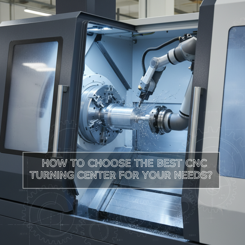 How to Choose the Best CNC Turning Center for Your Needs?