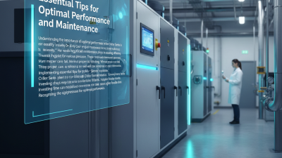 Chiller Series Essential Tips for Optimal Performance and Maintenance?