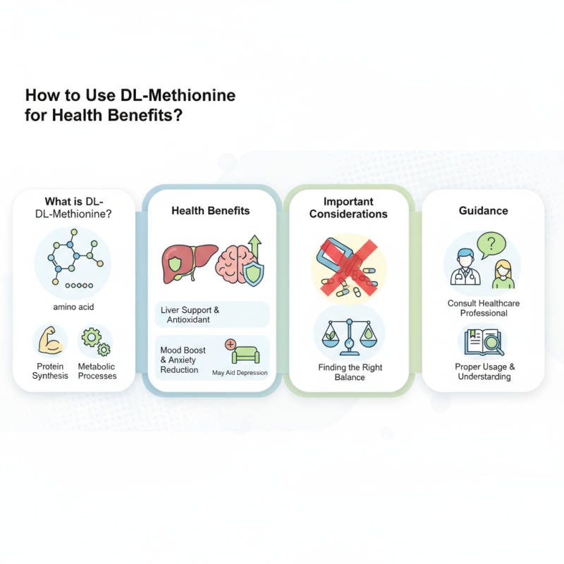 How to Use DL-Methionine for Health Benefits?
