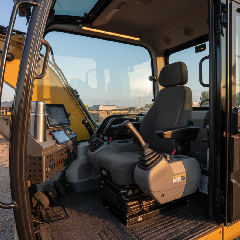 Top 10 Excavator Interior Accessories You Need for Comfort?