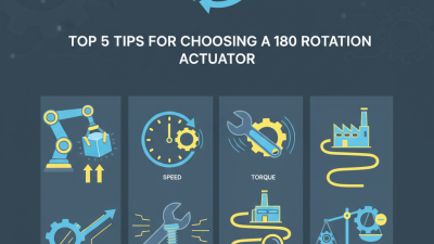 Top 5 Tips for Choosing a 180 Rotation Rotary Actuator?