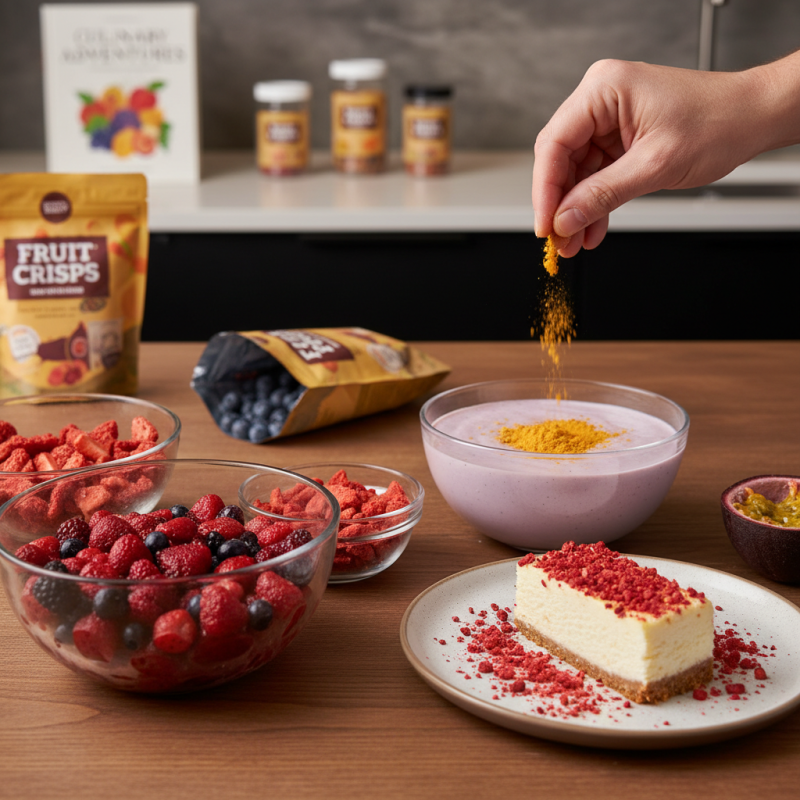 How to Use Freeze Dried Fruits in Your Recipes?