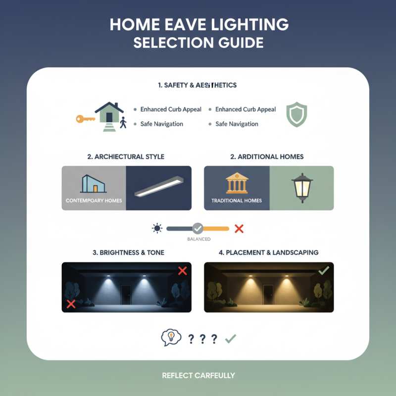 How to Choose Eave Lighting for Your Home Exterior?