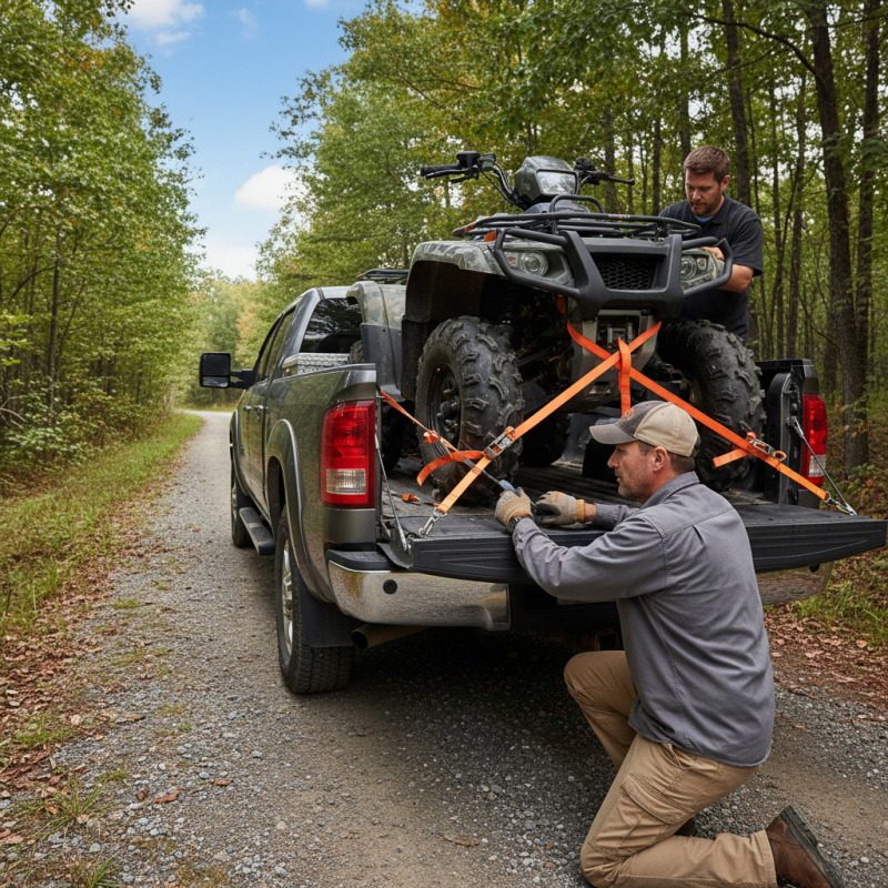 How to Use ATV Tie Downs Safely and Effectively?