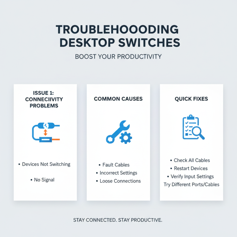 How to Use a Desktop Switch for Enhanced Productivity and Workflow?