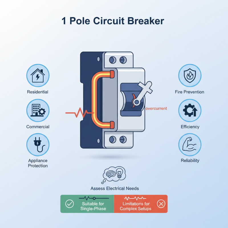 What is a 1 Pole Circuit Breaker and How Does it Work?