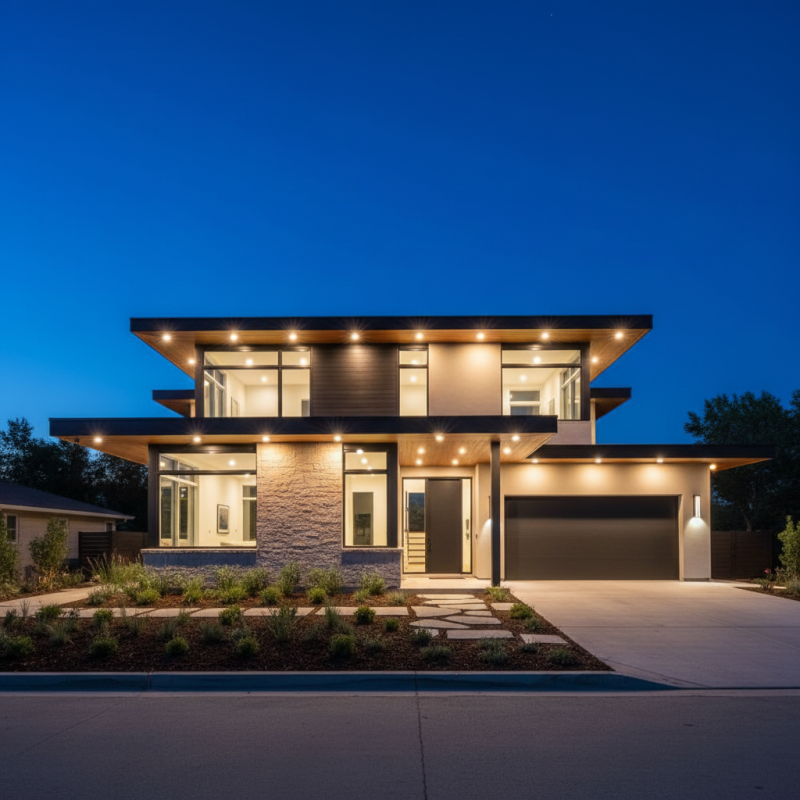 What Are the Benefits of Eave Lighting in Home Design?