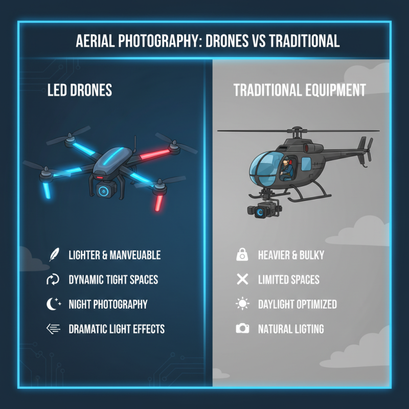 Why Choose a Led Drone for Your Aerial Photography Needs?