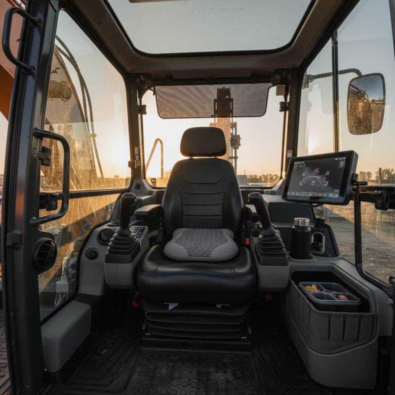 Best Excavator Interior Accessories to Enhance Comfort and Efficiency?