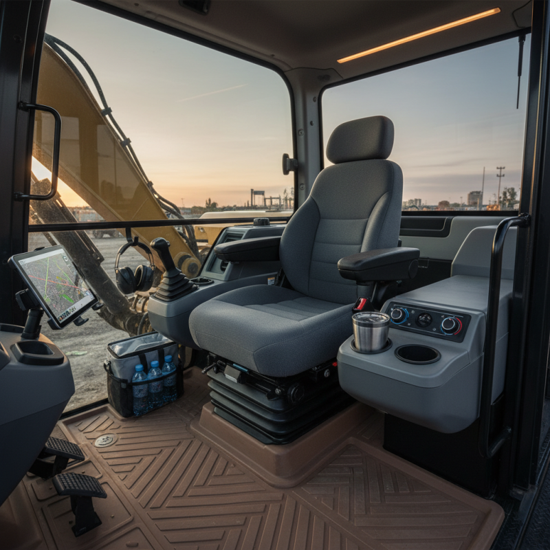 Top 10 Must Have Excavator Interior Accessories for Comfort