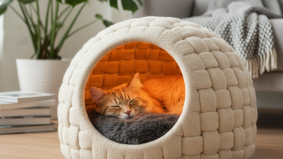 Закрытые лежаки для кошек как выбрать идеальный вариант?