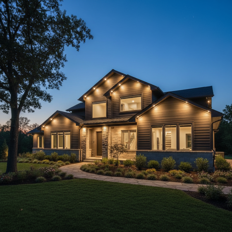How to Use Eave Lighting to Enhance Your Home Exterior?