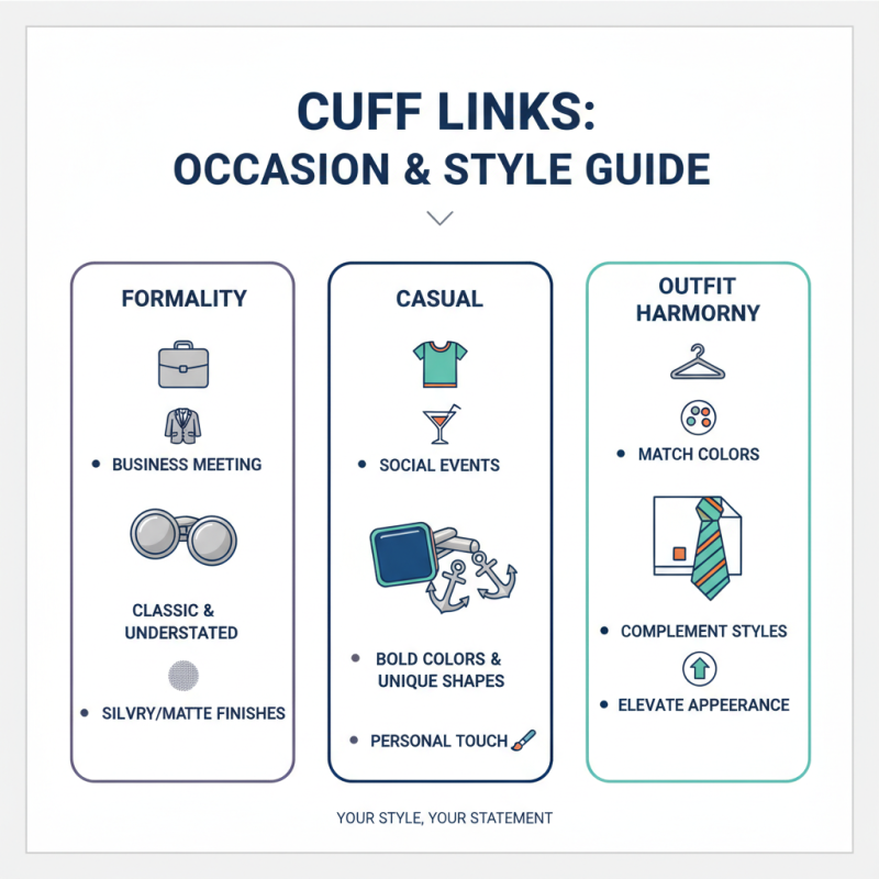 Top Tips for Choosing the Perfect Cuff Links?