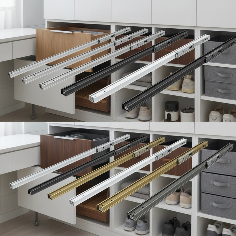 China Top 10 Skinny Drawer Slides for Optimal Storage Solutions?