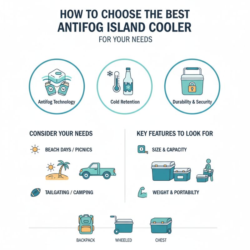 How to Choose the Best Antifog Island Cooler for Your Needs