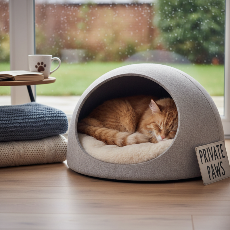 Закрытые Лежаки Для Кошек Как выбрать вариант?