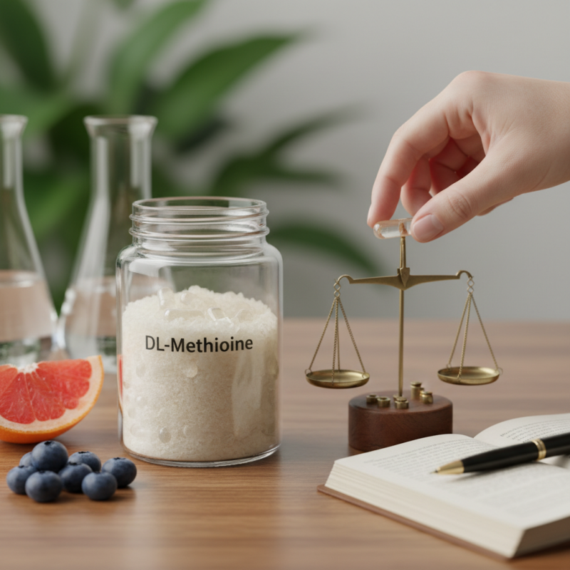 DL-Methionine Benefits Uses and Tips for Supplementation?