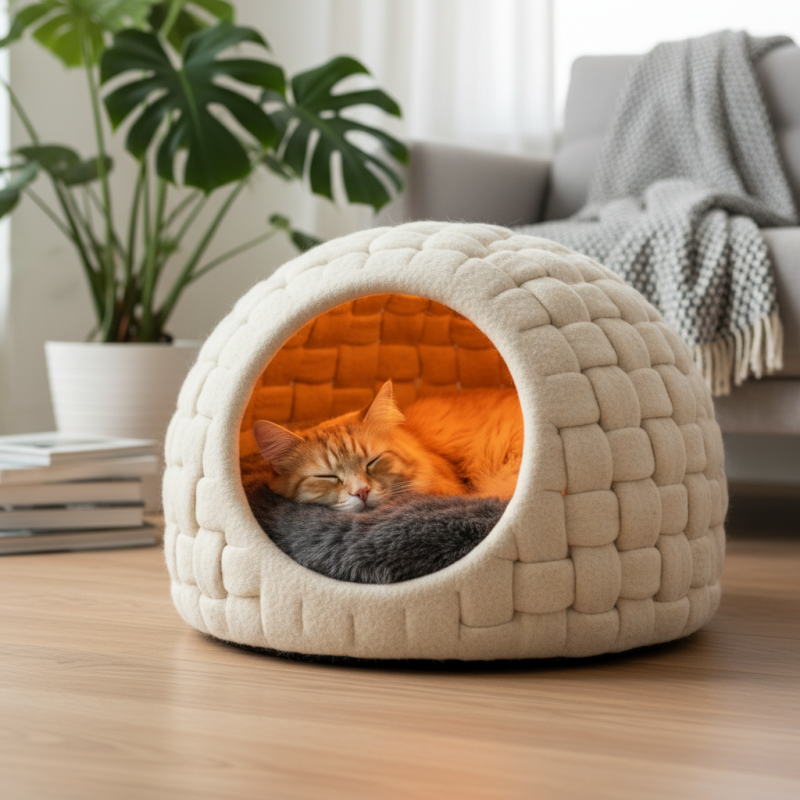 Закрытые лежаки для кошек как выбрать идеальный вариант?