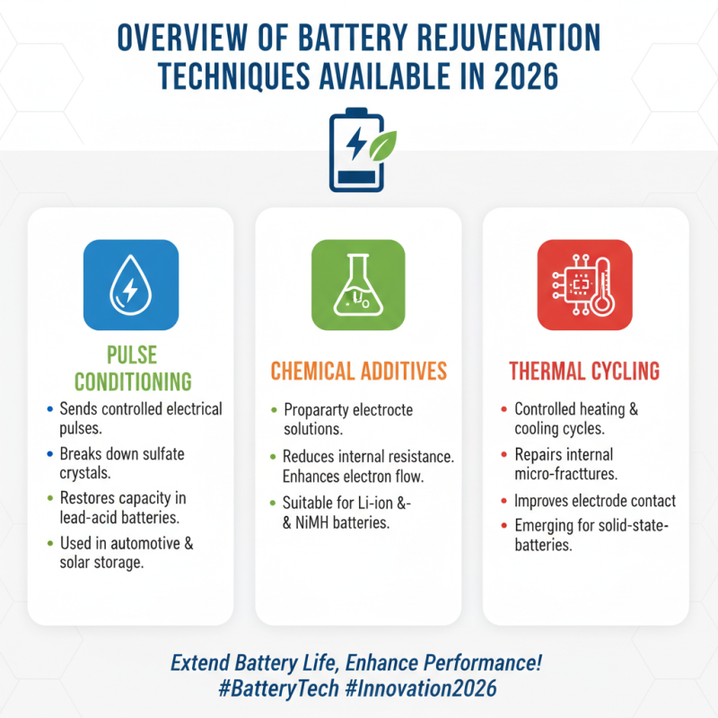 2026 Top Battery Rejuvenation Techniques What Works Best?