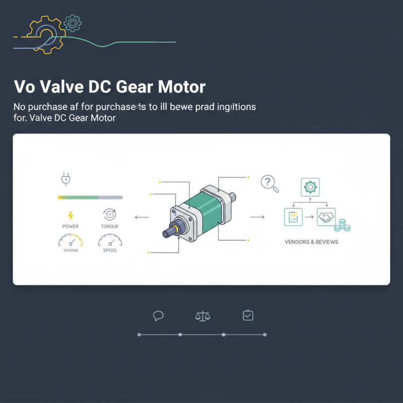 2026 Best Valve DC Gear Motor What to Know Before Buying