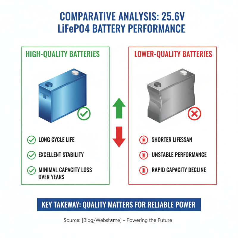 2026 Best 25.6v Lifepo4 Battery Options for Your Needs?