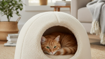Как выбрать закрытые лежаки для кошек для комфортного сна?