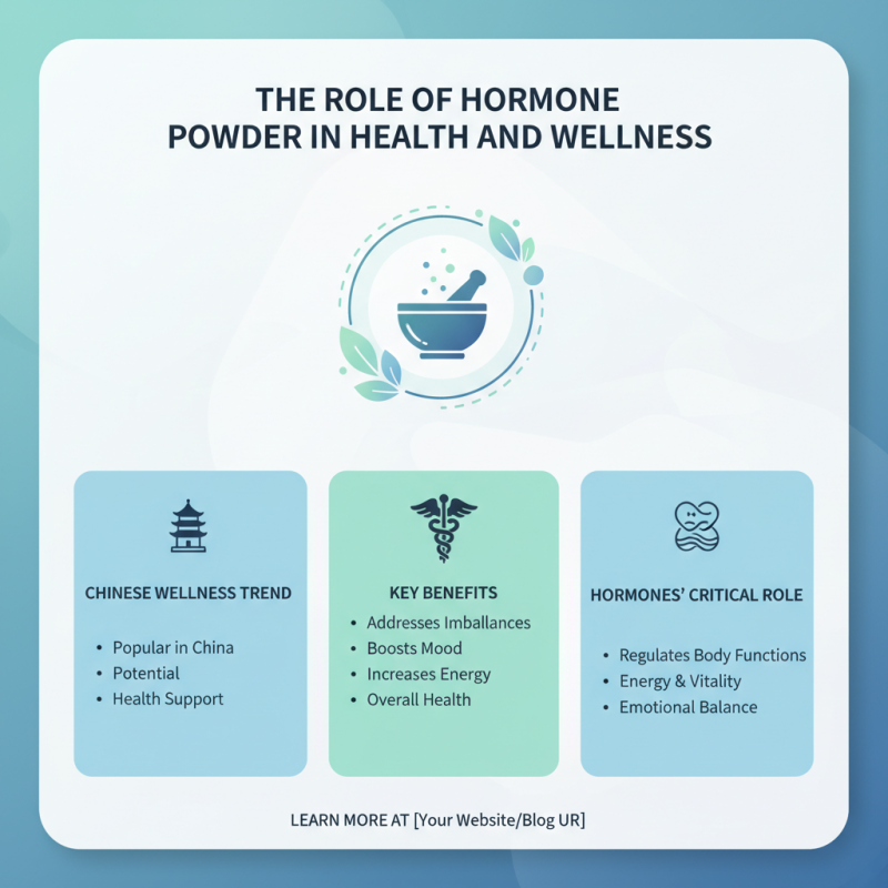 What Are the Benefits of Hormone Powder in China?