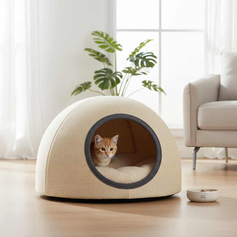 Как выбрать закрытые лежаки для кошек в Китае?