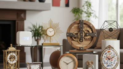 Top 10 Decorative Table Clock Ideas for Your Home Decor Style?