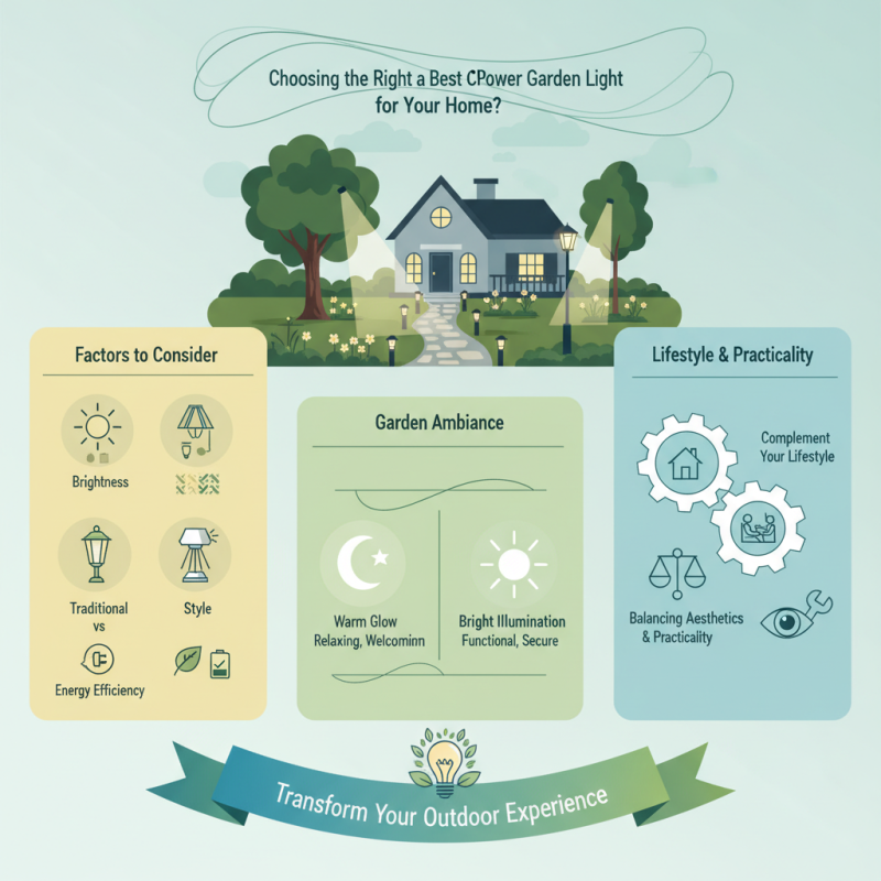 How to Choose the Best City Power Garden Light for Your Home?