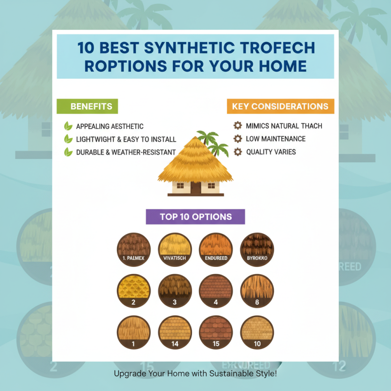 10 Best Synthetic Thatch Roofing Options for Your Home?