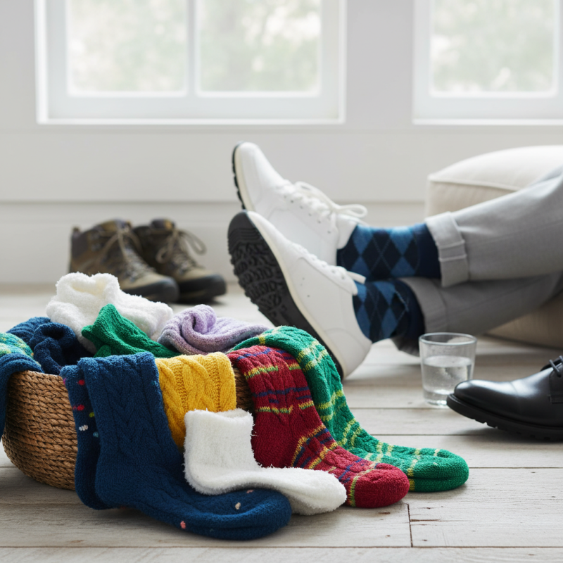 Top 10 Reasons Why Acrylic Socks Are the Ultimate Footwear Choice?