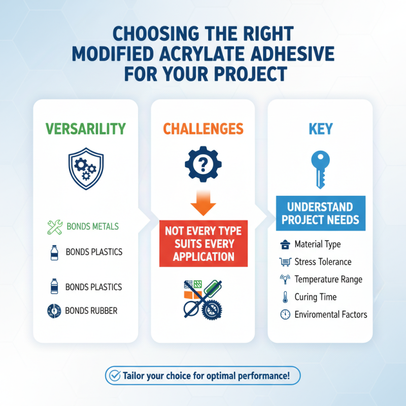 Best Modified Acrylate Adhesive Types for Your Projects?