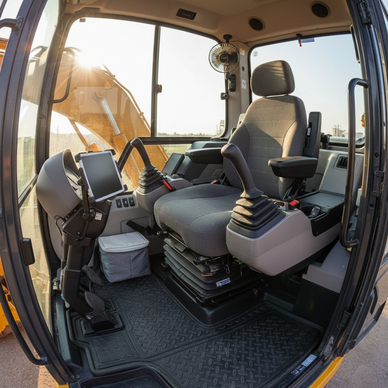 Best Excavator Interior Accessories You Need for Comfort?