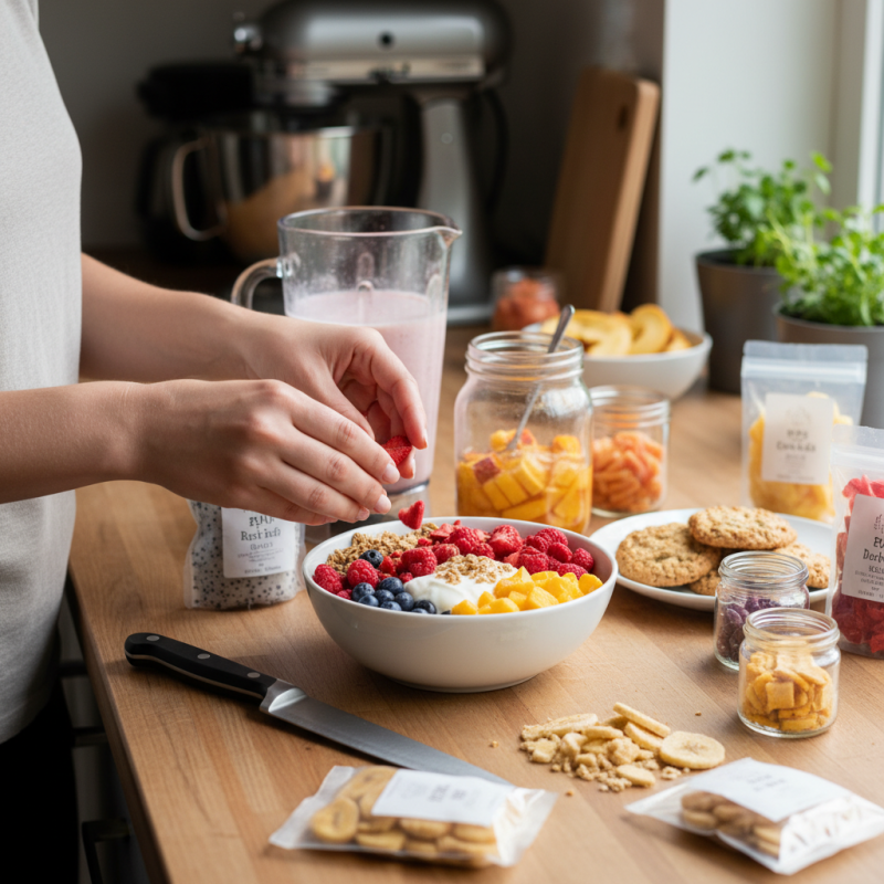 How to Use Freeze Dried Fruits in Your Recipes?