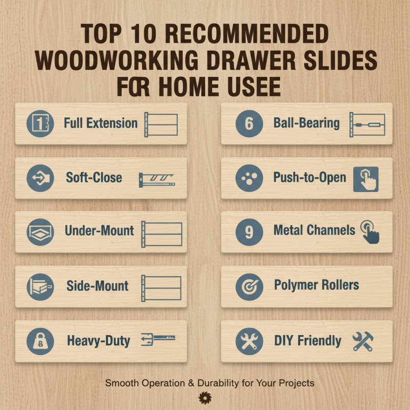 Top 10 Woodworking Drawer Slides for Your DIY Projects?