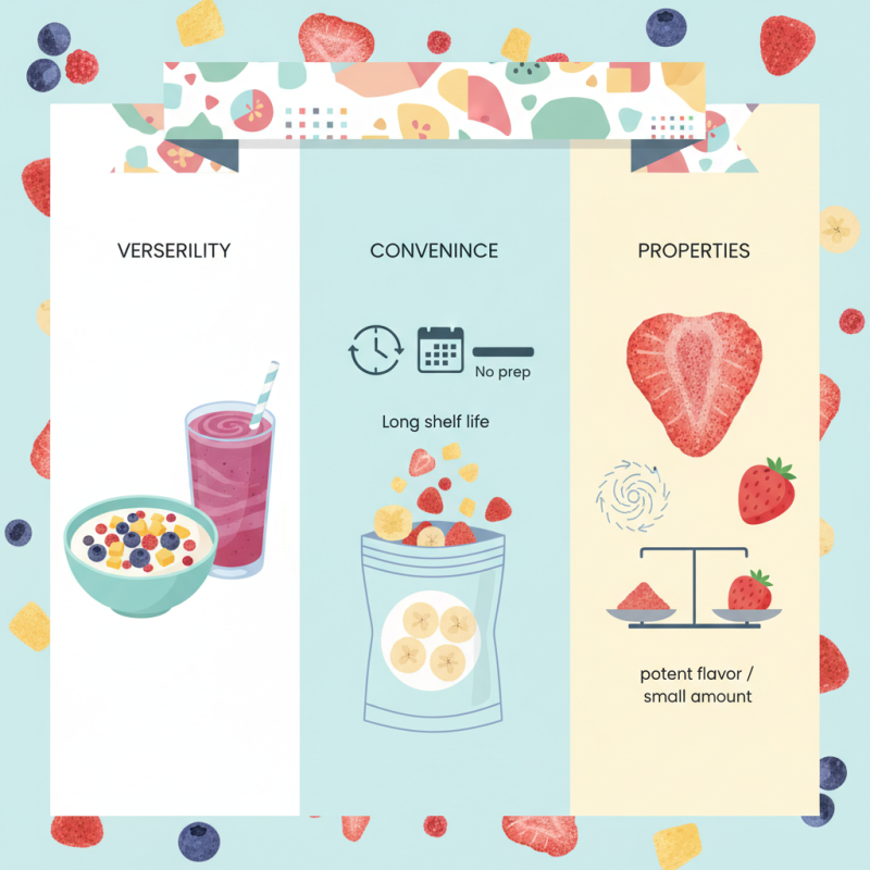 How to Use Freeze Dried Fruits in Recipes and Snacks?