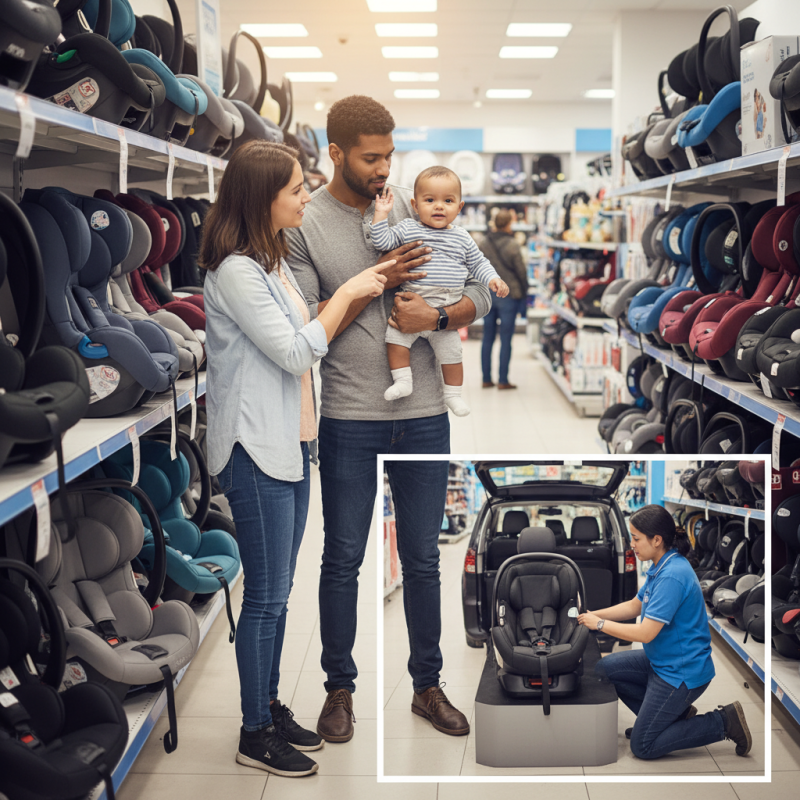 How to Choose the Right Child Car Seat for Your Baby?