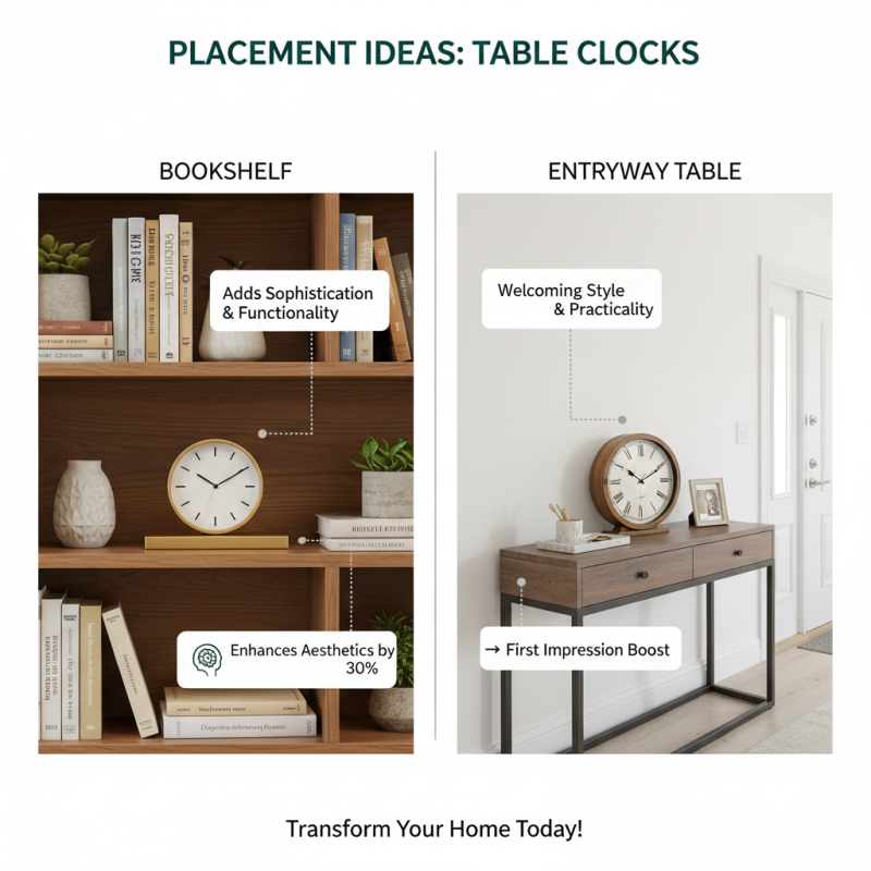 Top 10 Decorative Table Clock Ideas for Your Home Decor Style?
