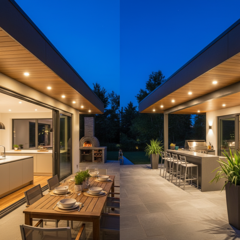 Top 10 Eave Lighting Ideas for Your Home Kitchen and Patio?