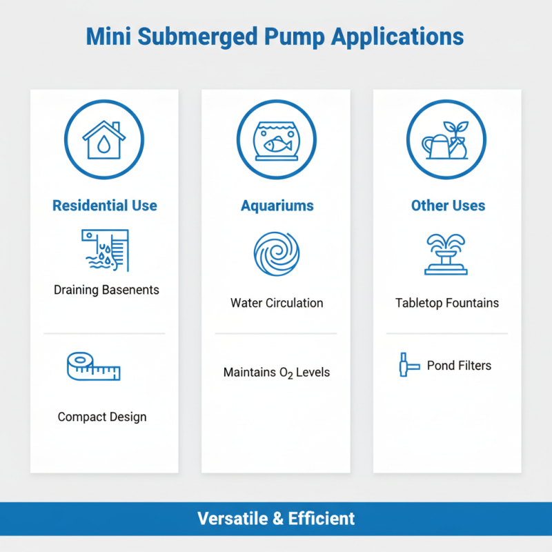 What is a Mini Submerged Pump and How Does It Work?