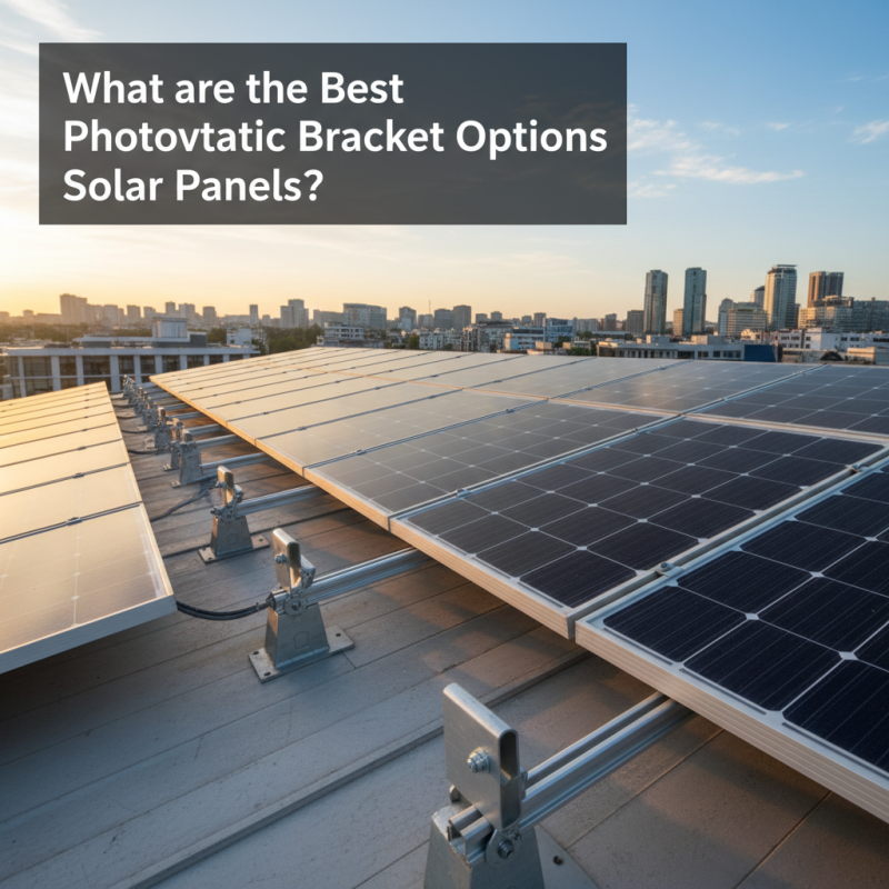 What are the Best Photovoltaic Bracket Options for Solar Panels?