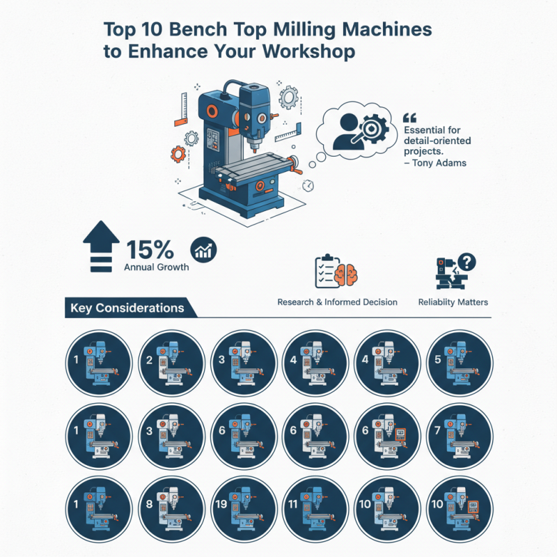 Top 10 Bench Top Milling Machines to Enhance Your Workshop?