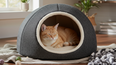 Закрытые лежаки для кошек как выбрать лучший?